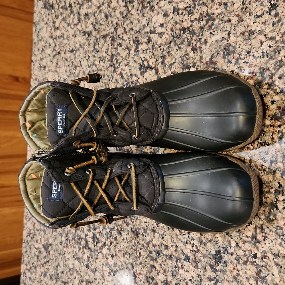Sperry Duck Boots- Saltwater Quilted Nylon